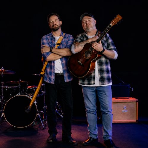 Leighton James Duo performing live in Newcastle